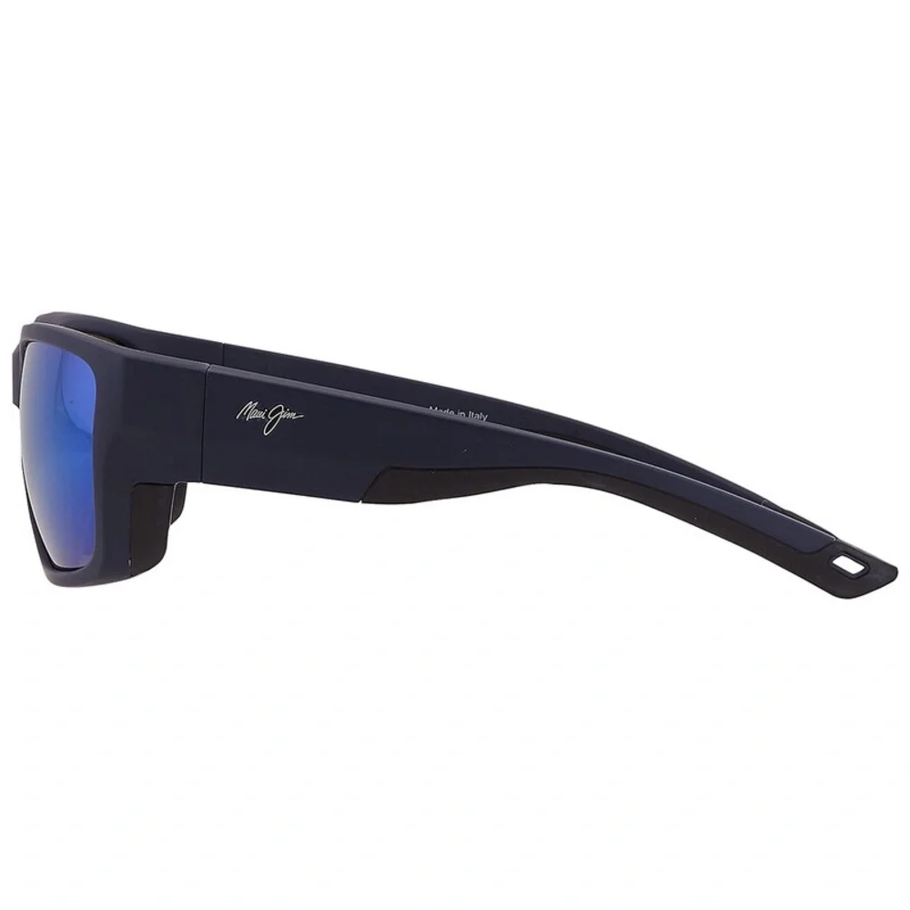 Maui Jim Amberjack Matte Black Frame Sunglasses with Polarize Lens.